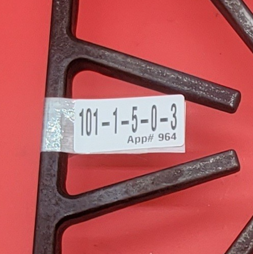 Genuine Oven Viking Grate Part#002817-000