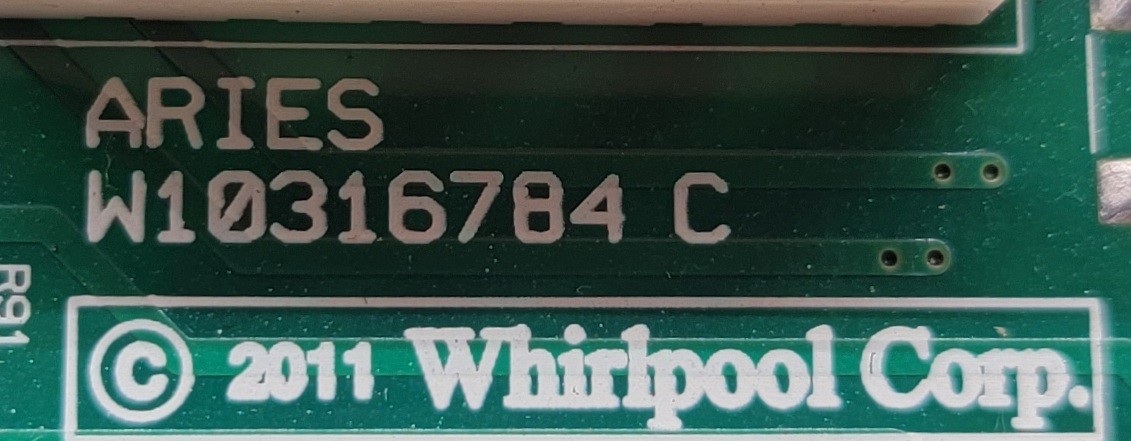 Genuine Refrigerator Whirlpool Control Board Part#W10811364