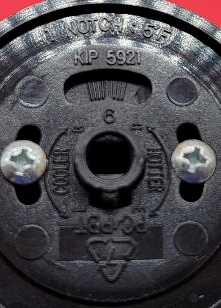 Genuine Oven Whirlpool Knob Part#KIP 5921