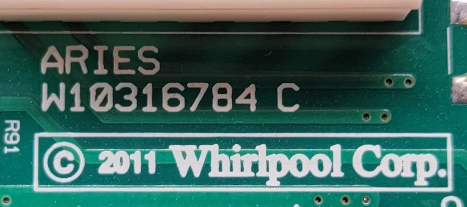 Genuine Refrigerator Whirlpool Control Board Part#W10589837