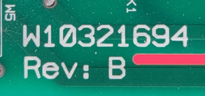 Genuine Refrigerator Whirlpool Control Board Part#W10268630