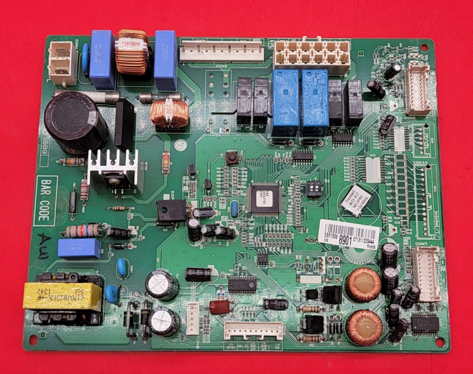 Genuine Refrigerator LG Control Board Part#EBR75568901