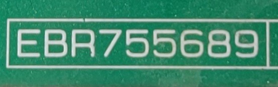 Genuine Refrigerator LG Control Board Part#EBR75568901