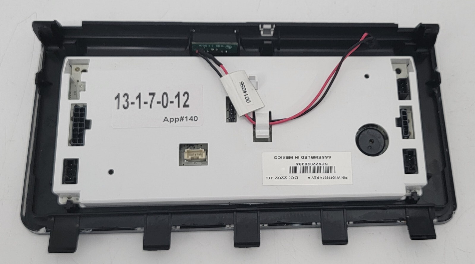 Genuine Refrigerator Whirlpool Control Board Part#W10476314