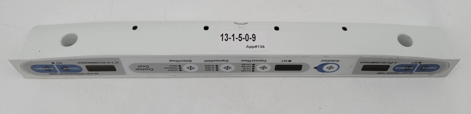 Genuine Refrigerator GE Profile Control Panel w/Board Part#200D2400P005