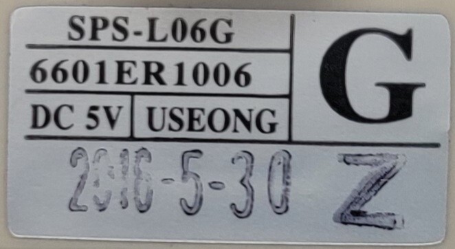 Genuine Washer LG Pressure Switch Part#6601ER1006