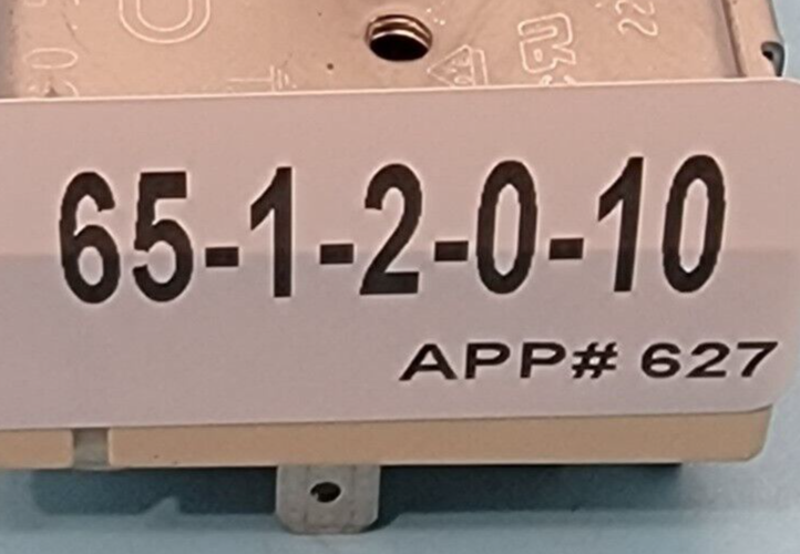 Genuine Oven GE Infinite Switch Part#229C4709P003