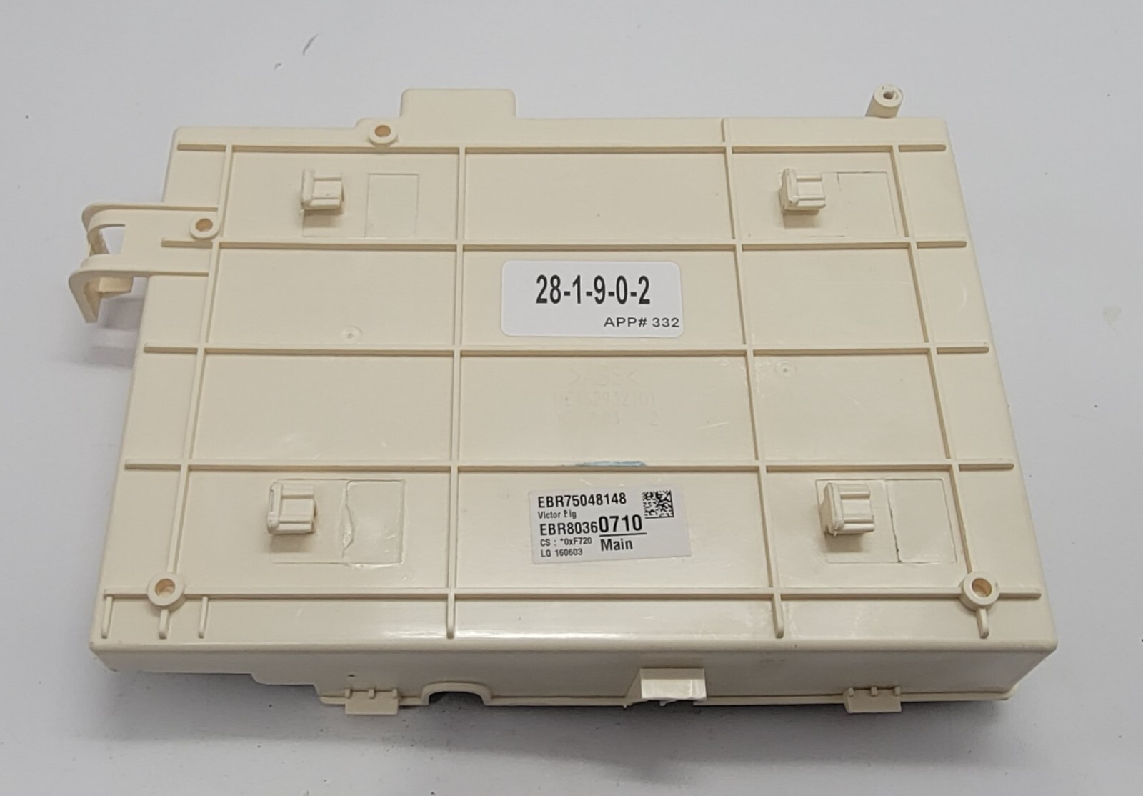 Genuine Washer LG Control Board Part#EBR80360710