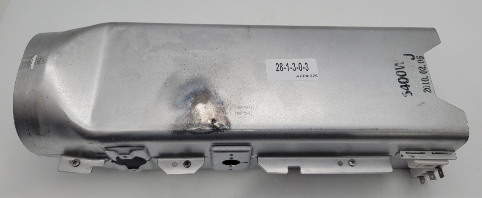 Genuine Dryer LG Heating Element Part#5301EL1001J