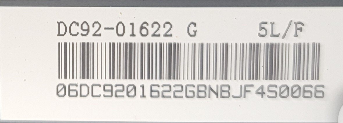 Genuine Washer Samsung Display Control Board Part#DC92-01622G