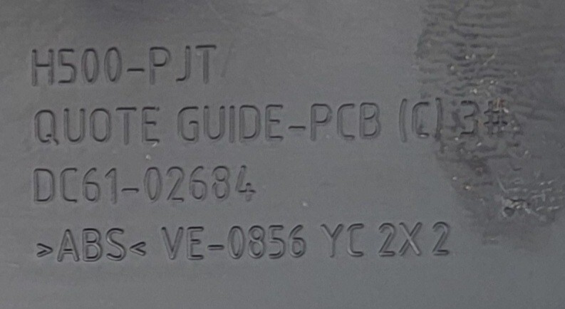 Genuine Washer Samsung Display Control Board Part#DC92-01622G