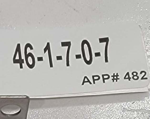 Genuine Washer LG Thermistor Part#6322FR2046G