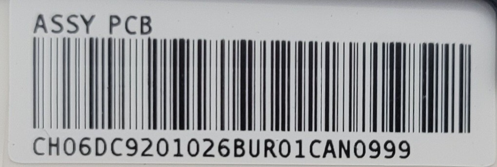 Genuine Dryer Samsung Control Board Part#DC9201026B