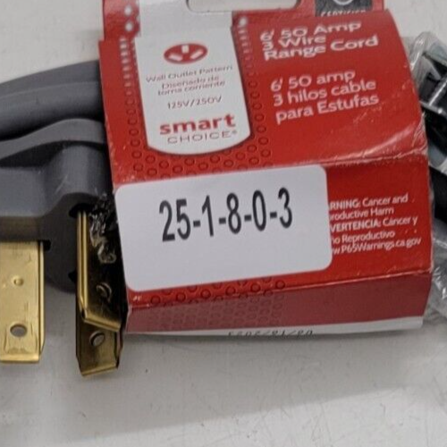 Genuine 3-Prong Cord Part#5304503203