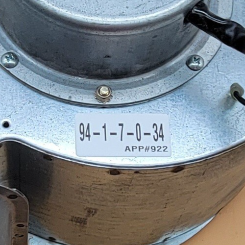 Genuine Cooktop GE Downdraft Blower Motor Part#WB26X5087