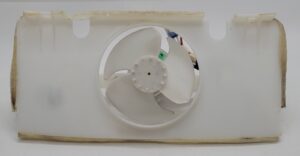 Genuine Refrigerator GE Evaporator Fan Motor Part#197D4968G009