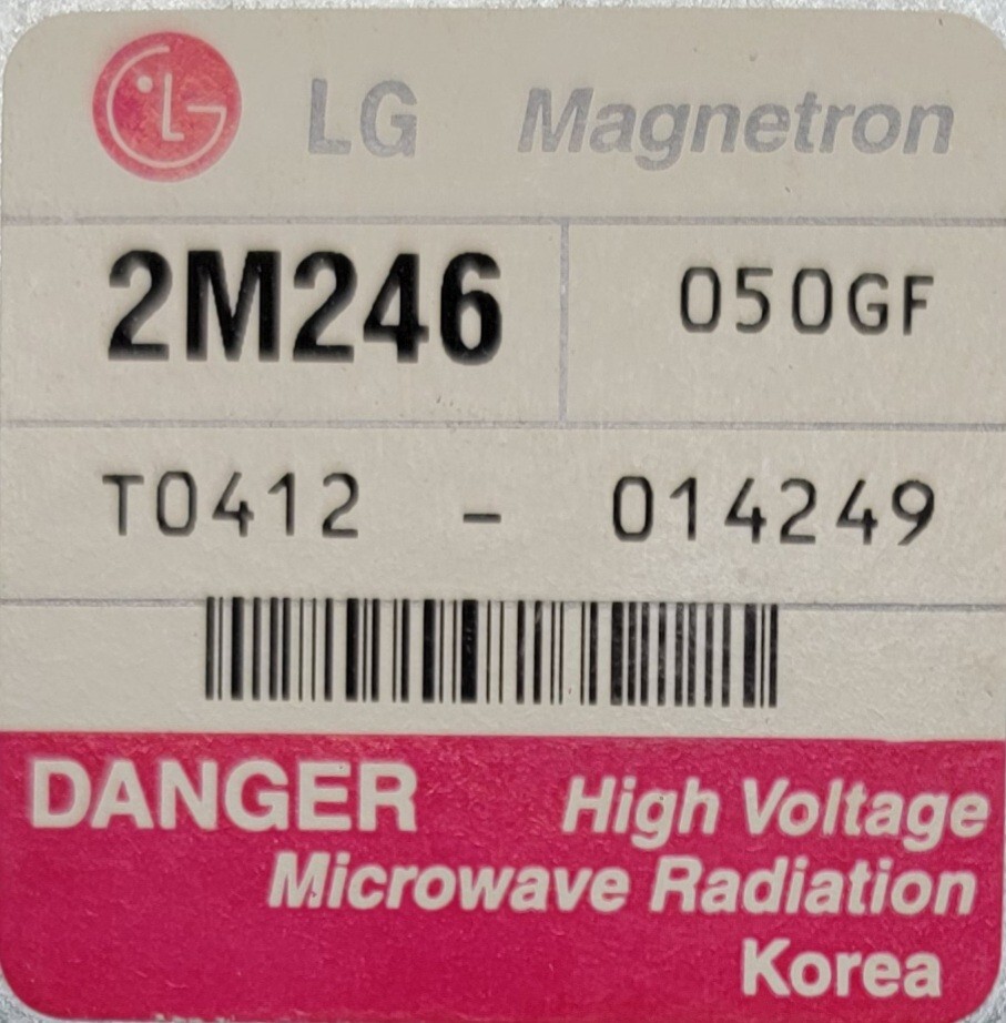 Genuine Microwave Thermador Magnetron Part#2M246