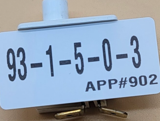 Genuine Dryer Frigidaire Switch Part#131843101