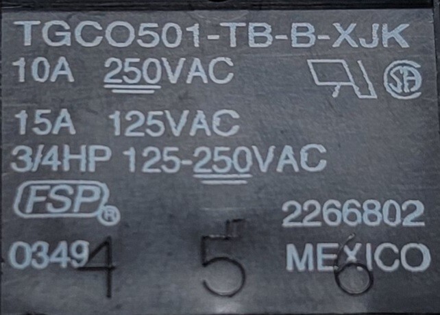 Genuine Refrigerator Thermador Power Switch Part#2266802