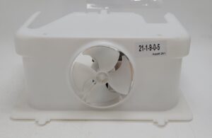 Genuine Refrigerator Whirlpool Evaporator Fan Motor w/Shroud Part#2162404