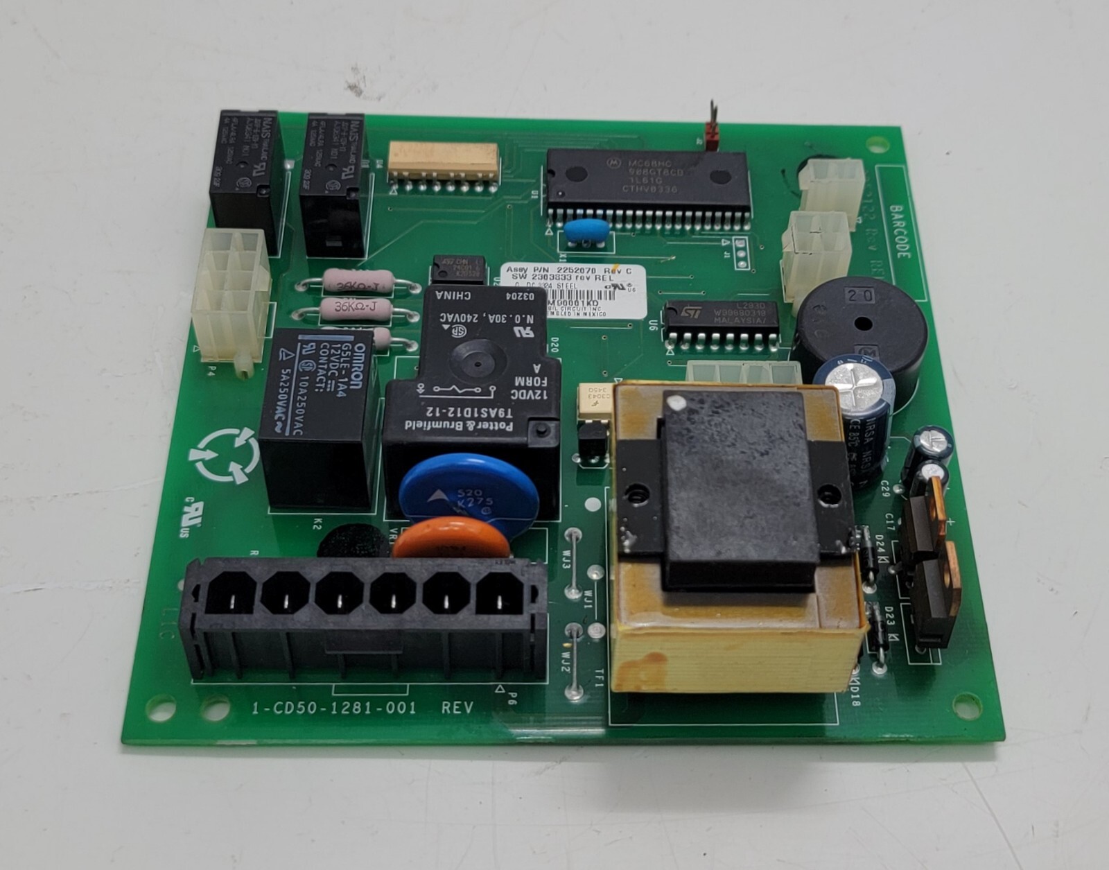 Genuine Refrigerator Thermador Control Board Part#2252070