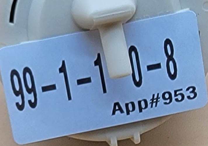 Genuine Washer Samsung Pressure Switch Part#DPS-KS2A