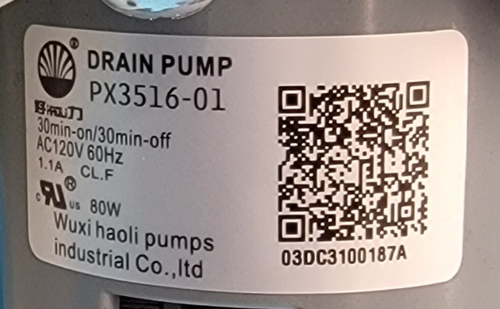 Genuine Washer Samsung Drain Pump Part#DC97-19289F