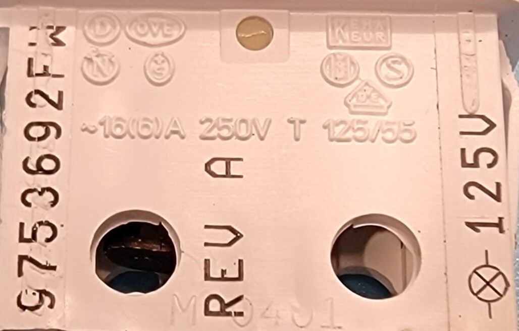 Genuine Oven Whirlpool Light Switch Part#9753692