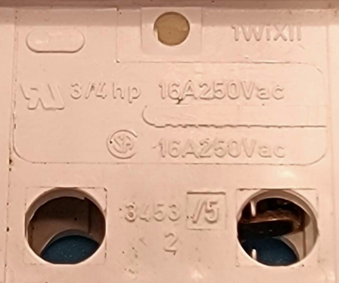 Genuine Oven Whirlpool Light Switch Part#9753692