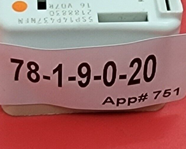 Genuine Refrigerator Maytag Relay Part#2188830