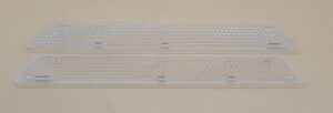 Genuine Refrigerator LG Light Cover Set Part#MCK66584302