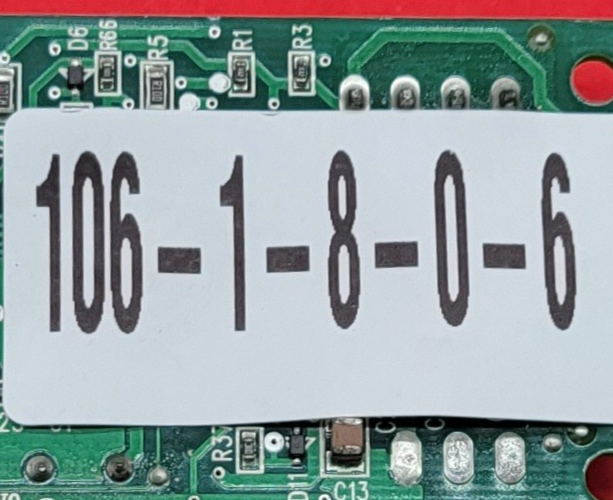 Genuine Refrigerator Kitchen Aid Control Board Part#W10788814