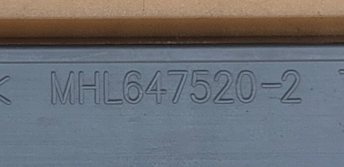Genuine Refrigerator LG Shelf Part#MHL647520-2