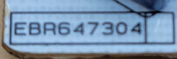 Genuine Refrigerator LG Buzzer Part#EBR647304