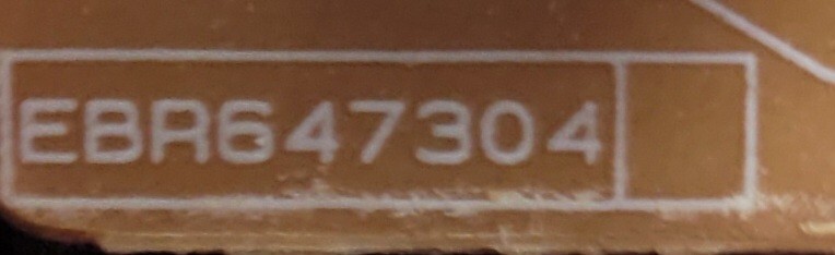 Genuine Refrigerator LG Buzzer Part#EBR647304