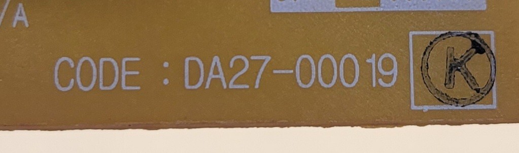 Genuine Refrigerator Samsung Noise Filter Part#DA27-00019