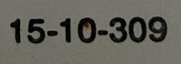 Genuine Oven Thermador 5 Button Selector Switch Part#15-10-309