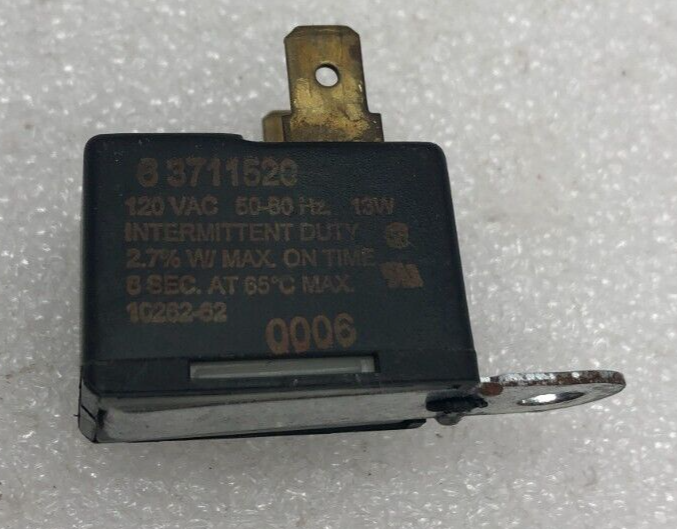 Genuine Dryer Buzzer Switch part#63711520 10262-62