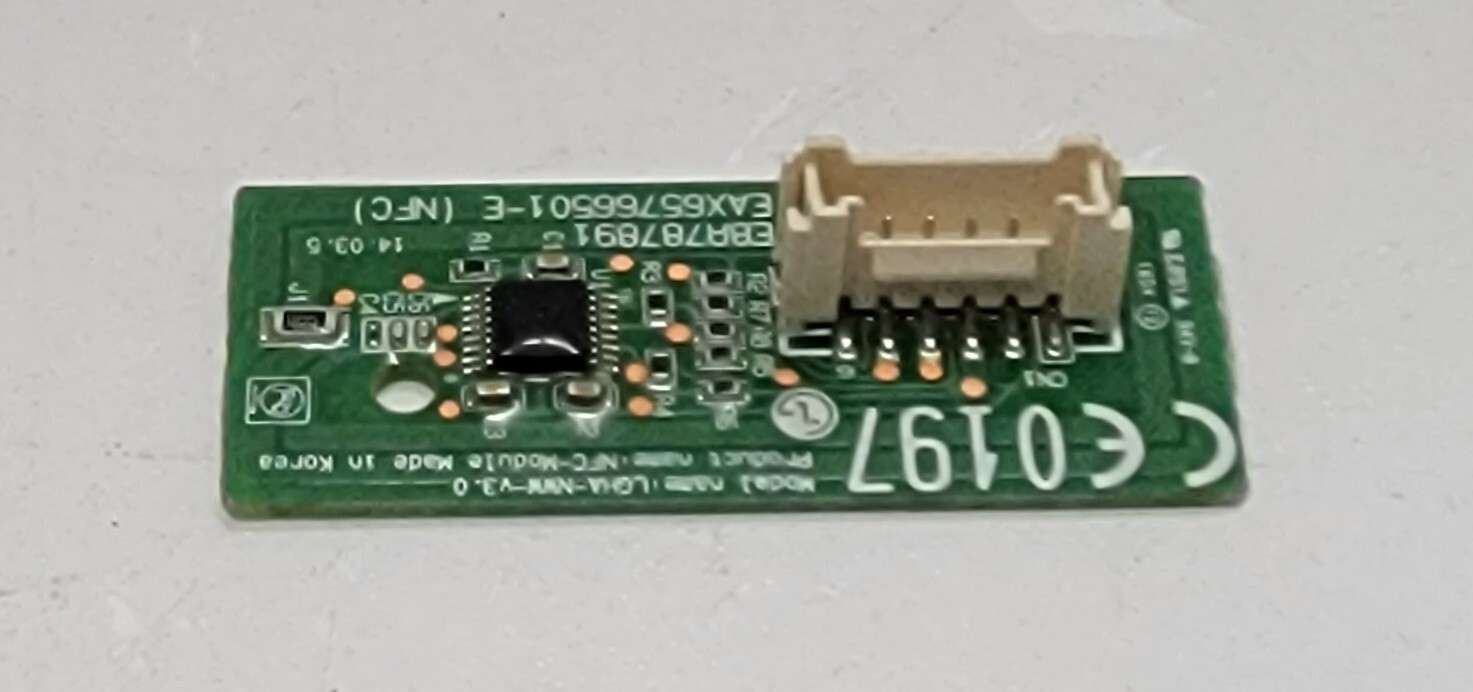Genuine Dryer LG Control Board Part#EBR78789101