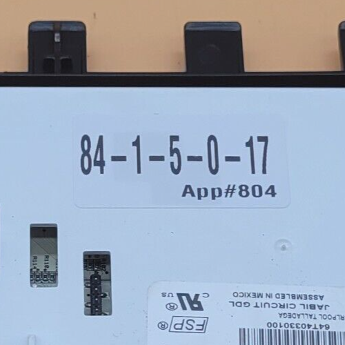 Genuine Refrigerator Whirlpool Dispenser Control Panel Part#W10400920