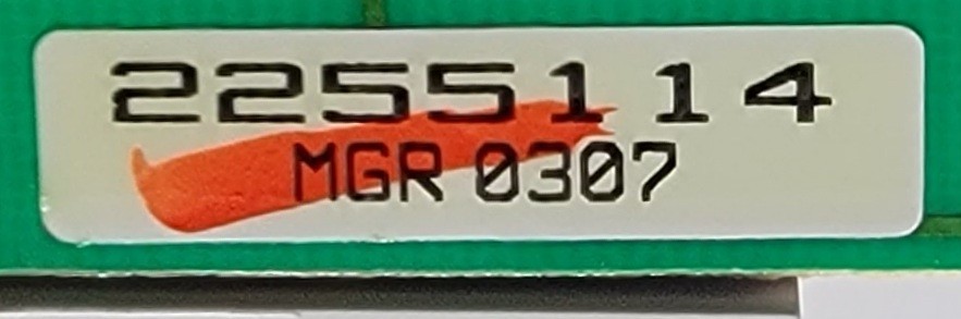 Genuine Refrigerator Whirlpool Ice Control Board Part#2198588