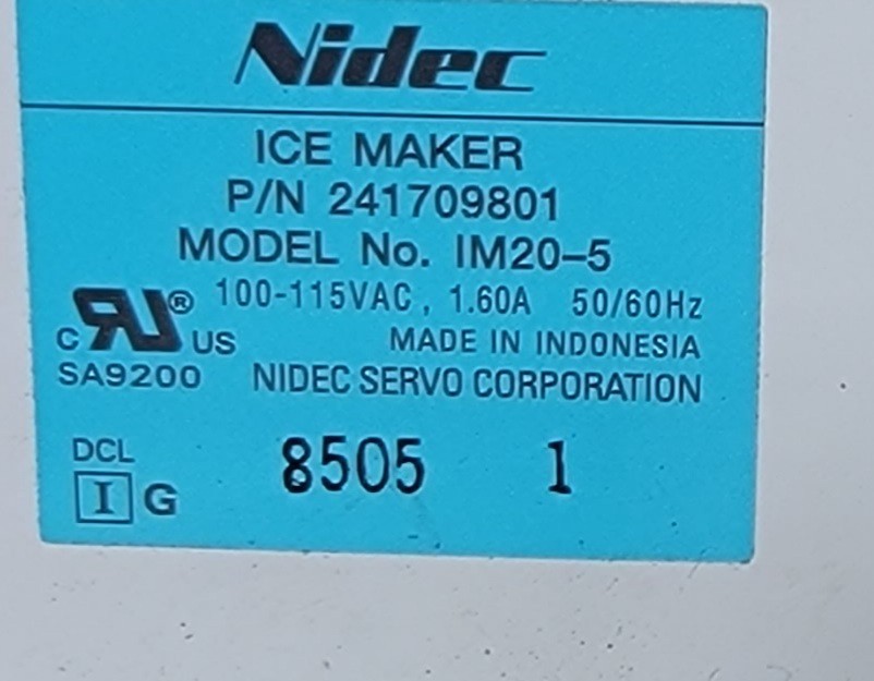 Genuine Refrigerator Frigidaire Ice Maker Part#241709801