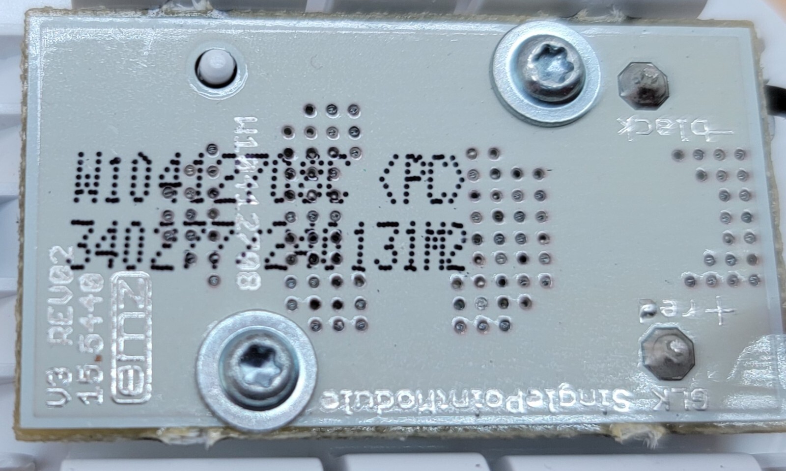 Genuine Refrigerator Whirlpool LED Light Module Set Part#W10412708C