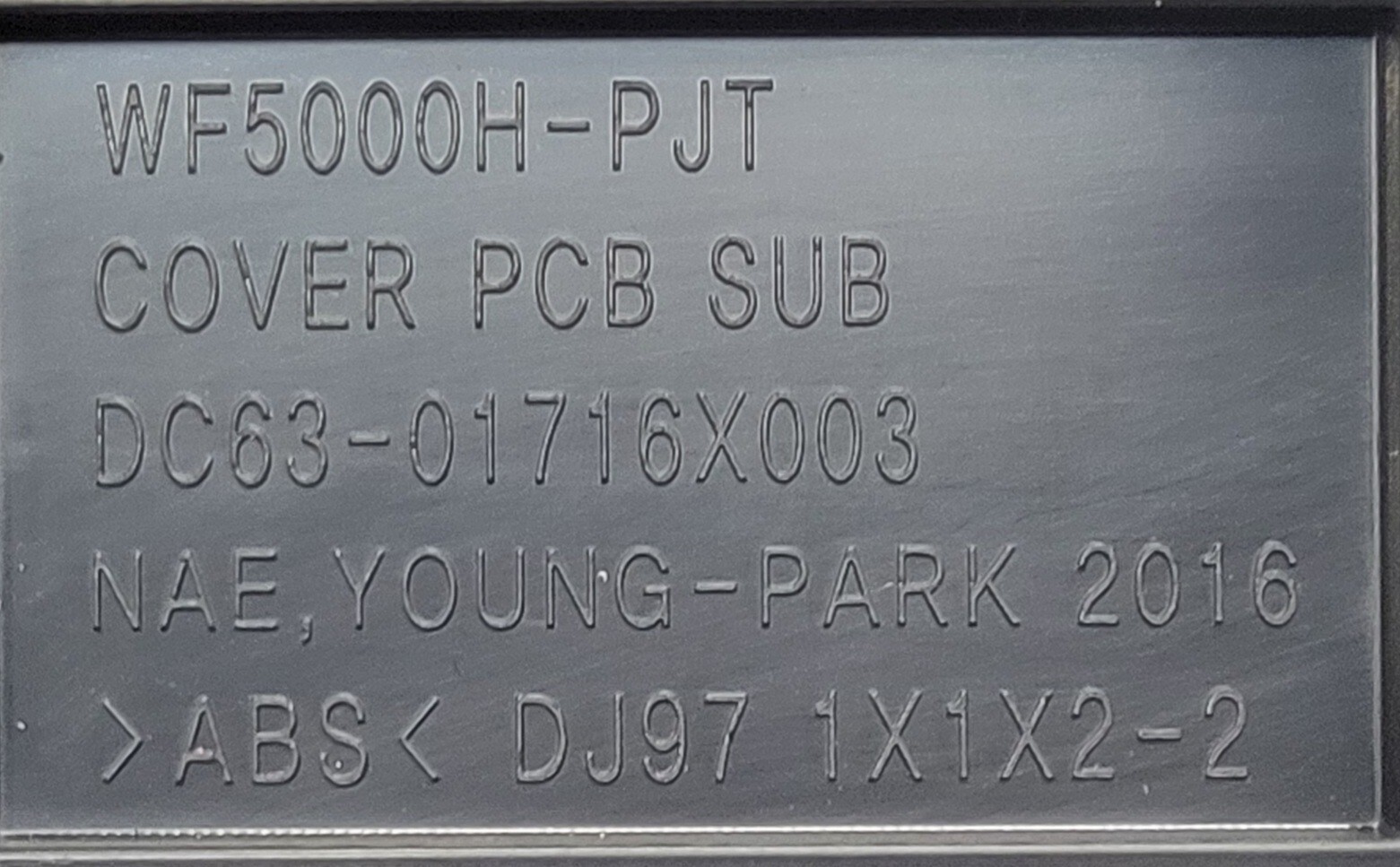 Genuine Washer Samsung Control Board Part#06DC9406610A