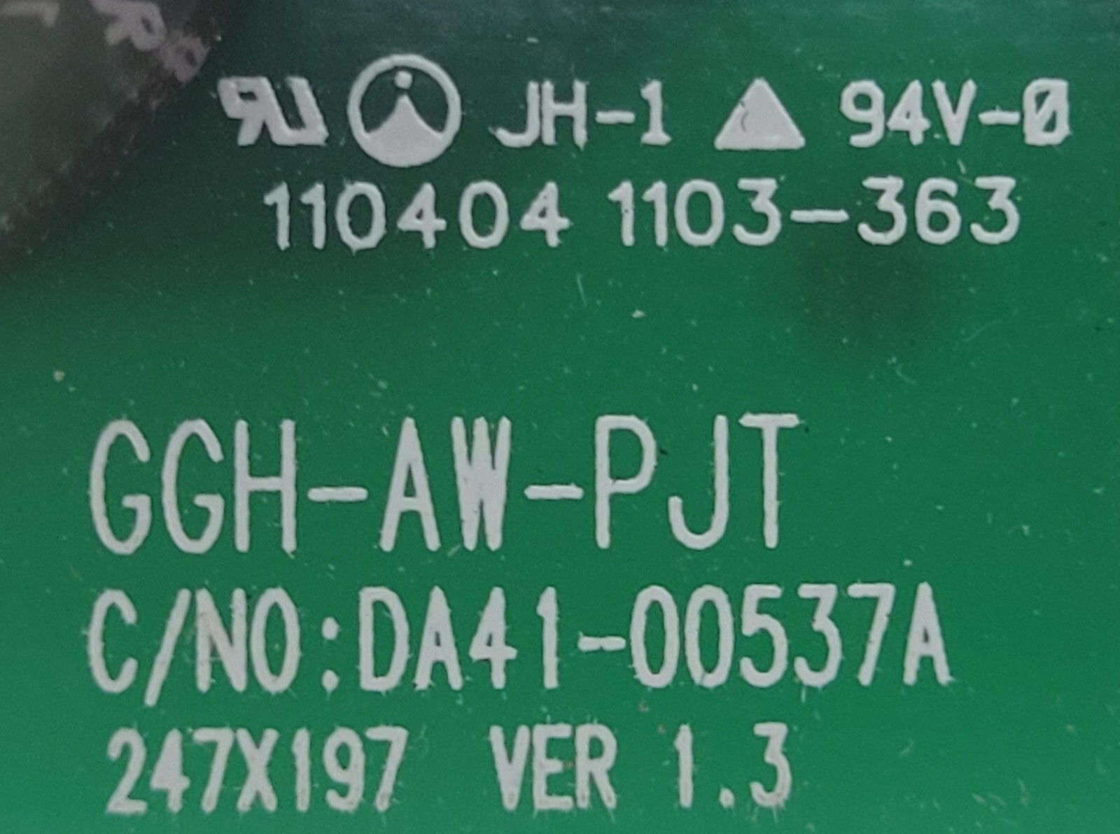 Genuine Refrigerator Samsung Circuit Board Part#DA4100617A