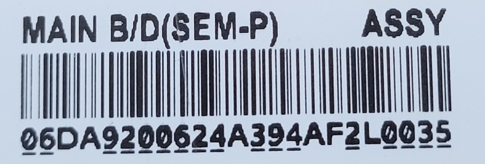 Genuine Refrigerator Samsung Circuit Board Part#DA9200624A